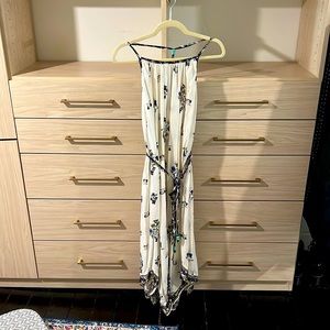 Free People | Floral Backless Maxi Dress (XS)